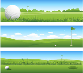 Image showing Golf background