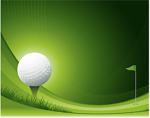 Image showing Golf background