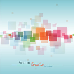 Image showing Abstract vector color background