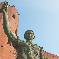 Image showing Caesar Augustus statue