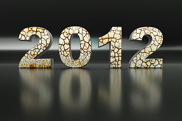 Image showing 3d new year 2012