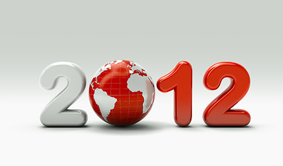 Image showing 3d new year 2012