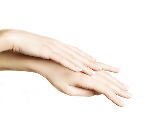 Image showing Female hands