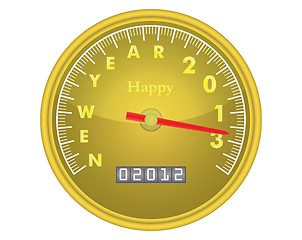 Image showing happy new year 2013