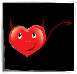 Image showing hell heart