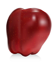 Image showing red apple