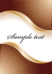 Image showing abstract chocolate background