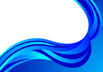 Image showing beauty wave background