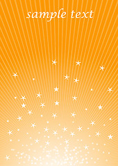 Image showing abstract orange background