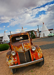 Image showing Rusty Vintage Car