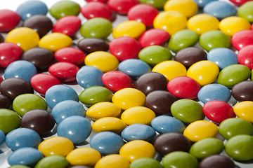 Image showing Colored candy background