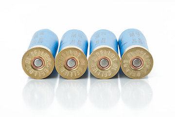 Image showing Isolated shotgun shells