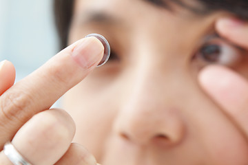 Image showing contact lens