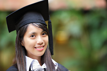 Image showing girl graduation