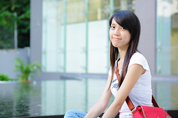 Image showing student at campus