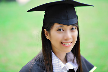 Image showing girl graduation