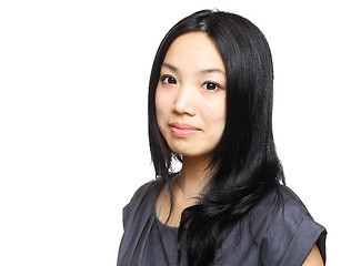 Image showing asian business woman