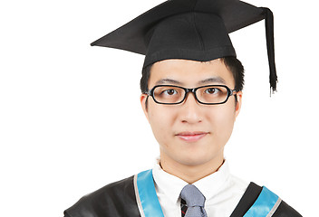 Image showing Young Asian man graduation