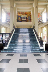 Image showing editorial interior staircase National Palace Culture Museum Mana