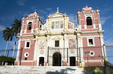 Image showing El Calvario Church Leon Nicaragua