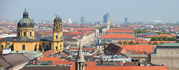 Image showing Munich city panorama