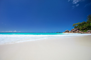 Image showing Idyllic beach in Seychelles