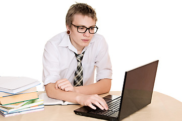 Image showing male student