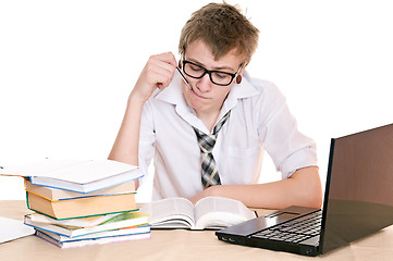 Image showing frustrated student