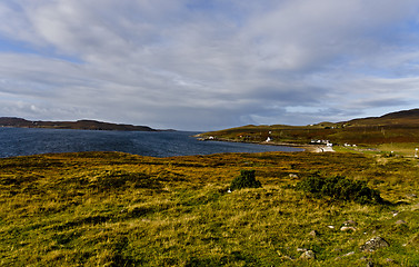 Image showing rural scottish scene at the coast