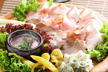 Image showing cold cuts