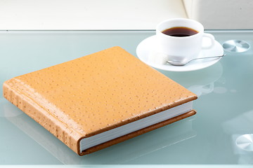 Image showing orange book