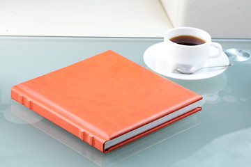 Image showing orange book