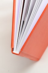 Image showing orange book