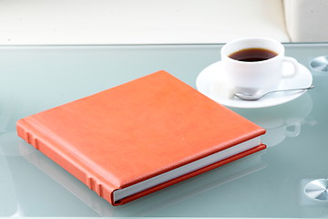 Image showing orange book