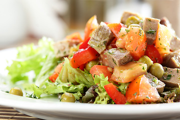 Image showing fresh salad