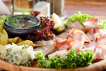 Image showing cold cuts