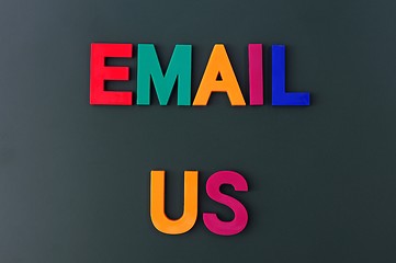 Image showing Email us