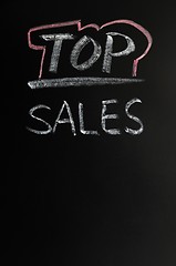 Image showing Top sales