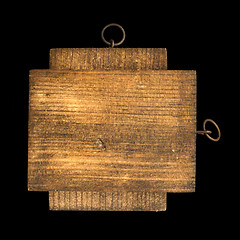 Image showing Wooden rectangular piece