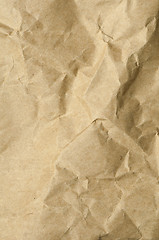 Image showing Crumpled paper texture