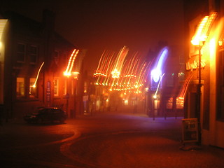 Image showing blurred street scene