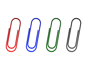 Image showing Paperclips