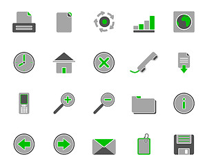 Image showing Web icons