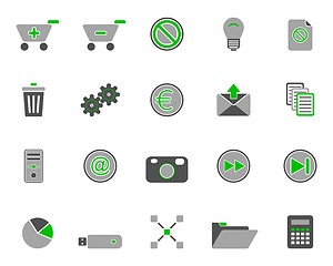 Image showing Web icons