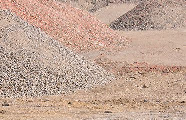 Image showing Waste rock heap