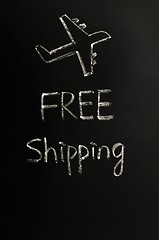 Image showing Free shipping