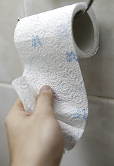 Image showing Toilet paper