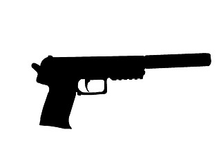 Image showing Silencer Pistol