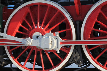 Image showing crank locomotive