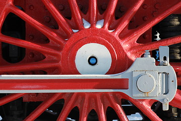 Image showing crank locomotive